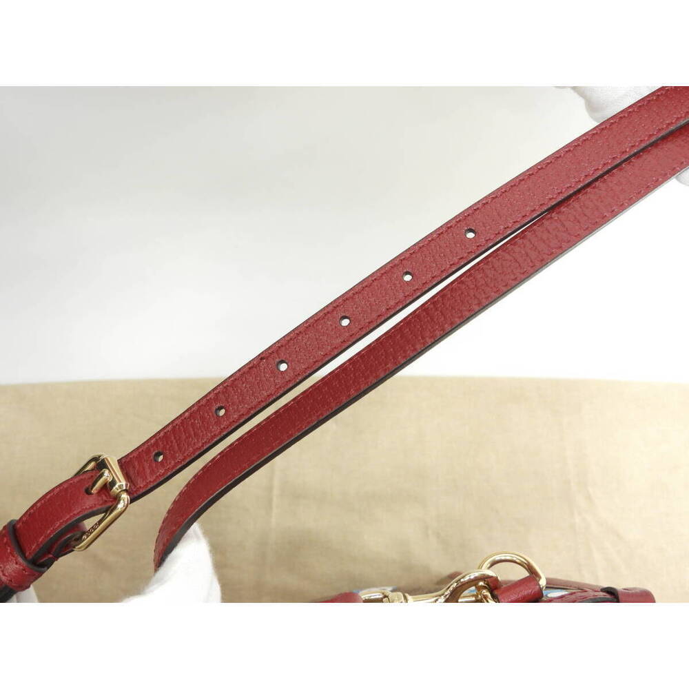 Gucci tote bag Doraemon GG brown red handbag shoulder - Picture 4 of 10